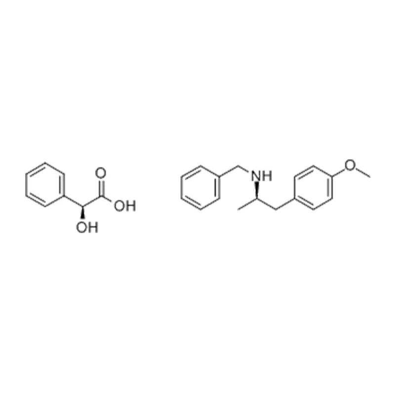 (2S)-ヒドロキシ(フェニル)酢酸 (2R)-N-ベンジル-1-(4-メトキシフェニル)プロパン-2-アミン (1:1) (塩)