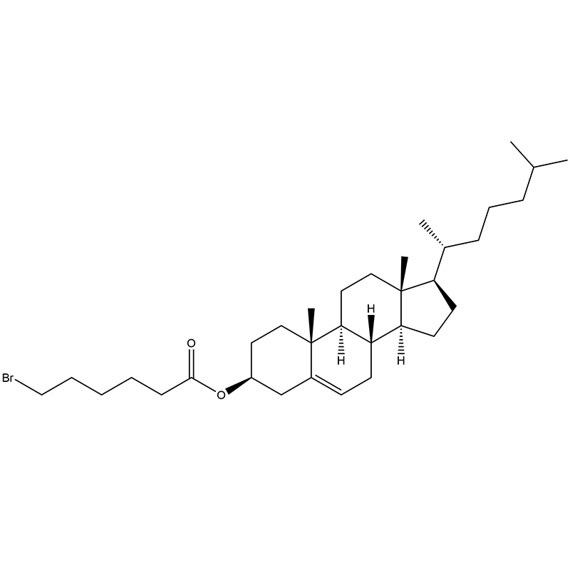 コレスト-5-エン-3-オール (3β)-, 3-(6-ブロモヘキサン酸)